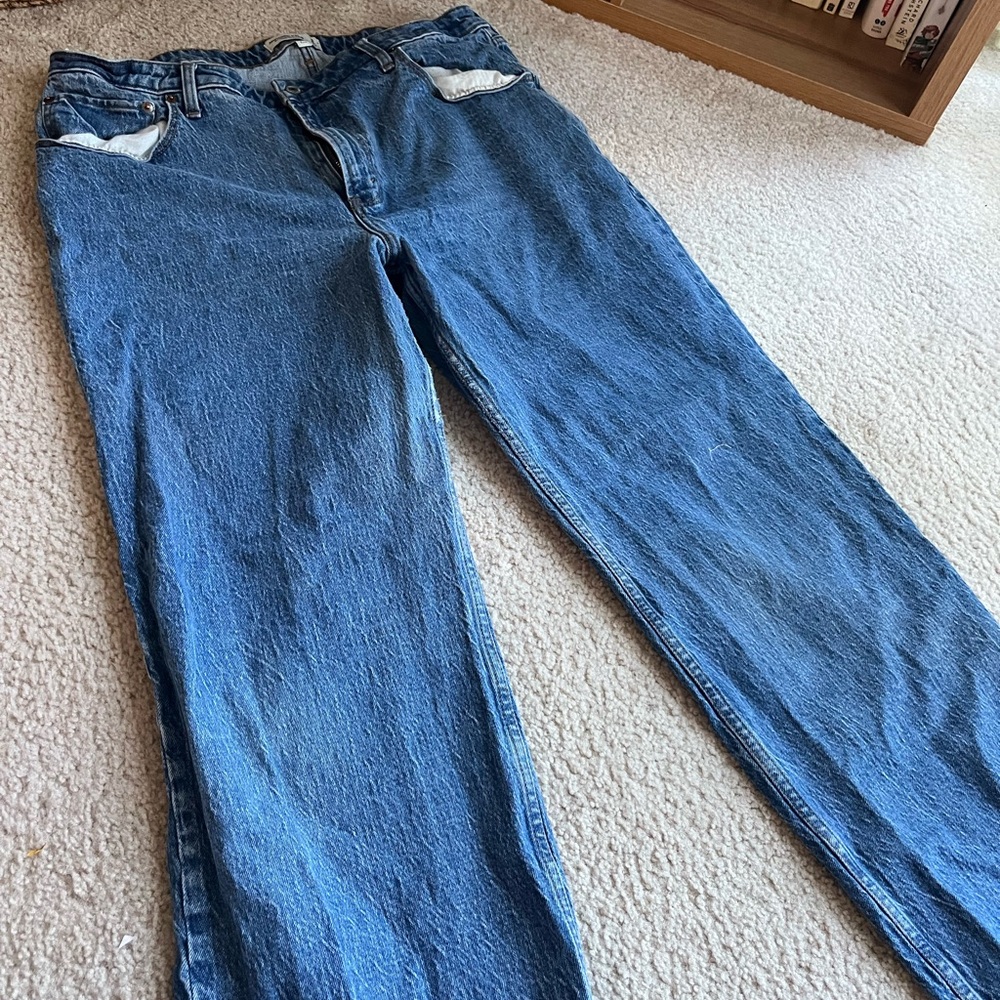 Abercrombie & Fitch Curve Love Denim Jeans
